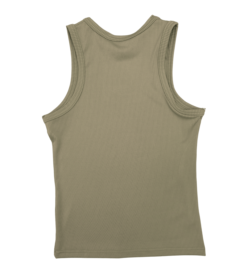 Beige Tank Top by Blindspot Clothing Co, Guadalajara